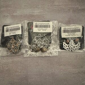 NWT Paparazzi Jewelry Set of 3‎ Dangling Earrings SEE PICS